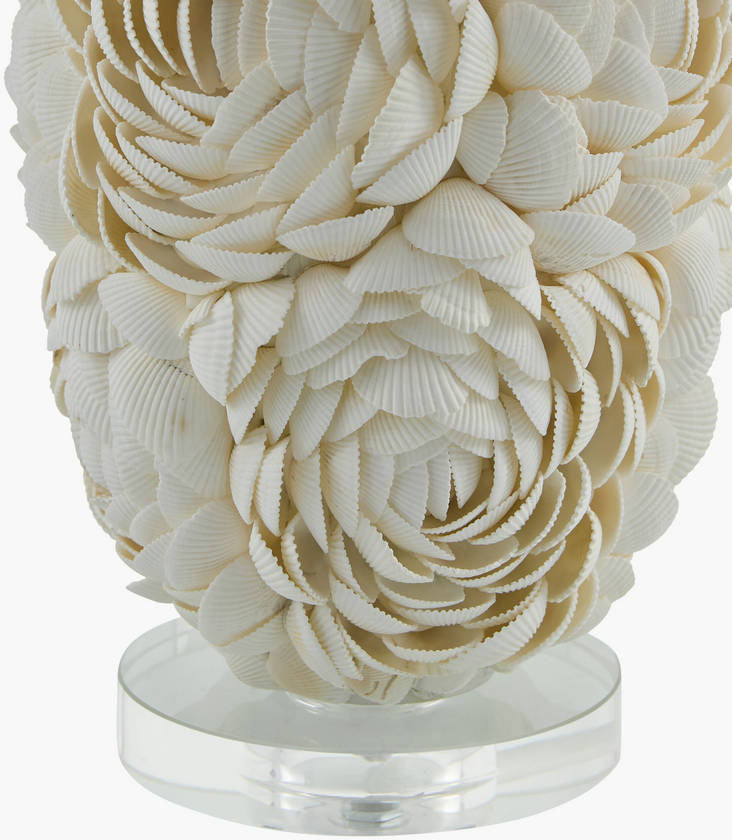 Violette Traditional White Table Lamp