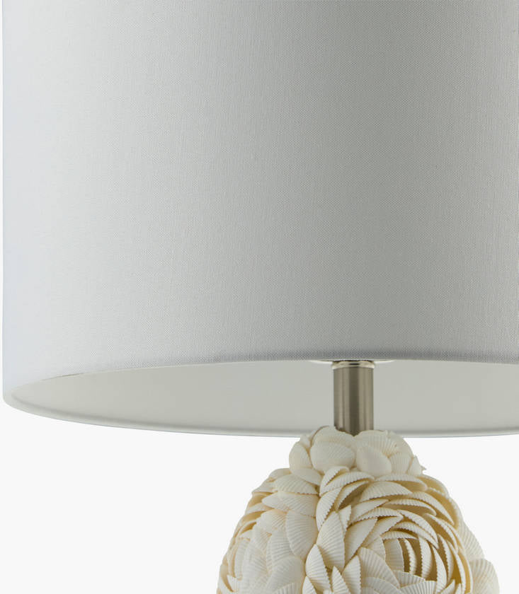 Violette Traditional White Table Lamp