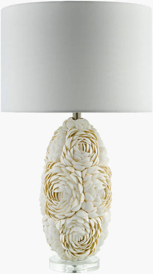 Violette Traditional White Table Lamp
