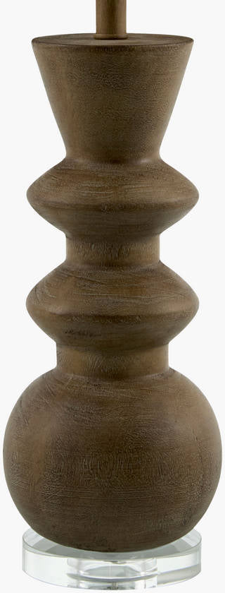 Domenick Traditional Dark Brown Table Lamp