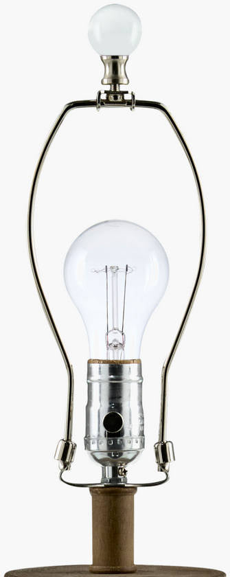 Domenick Traditional Dark Brown Table Lamp