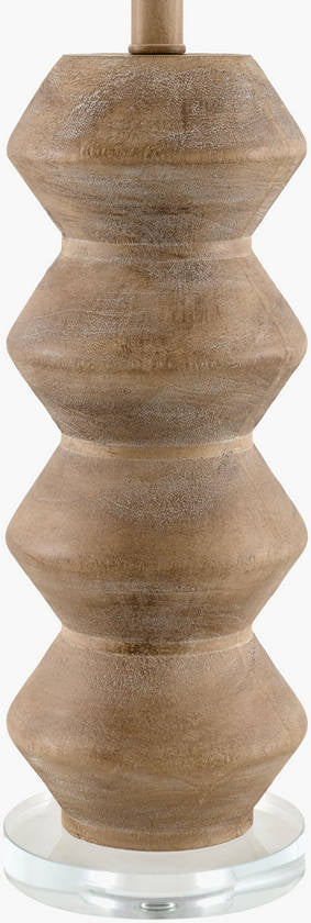 Jacqulyn Traditional Dark Brown Table Lamp