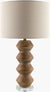 Jacqulyn Traditional Dark Brown Table Lamp