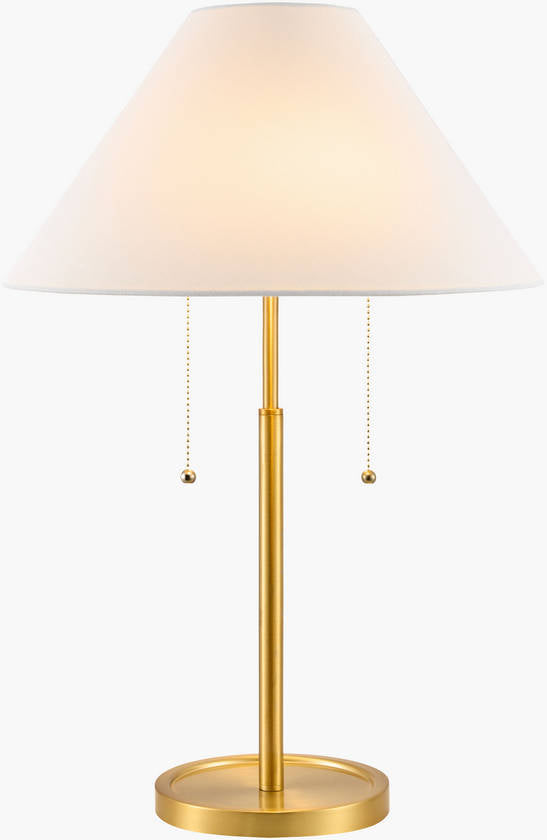 Fredrica Modern Metallic - Brass Table Lamp