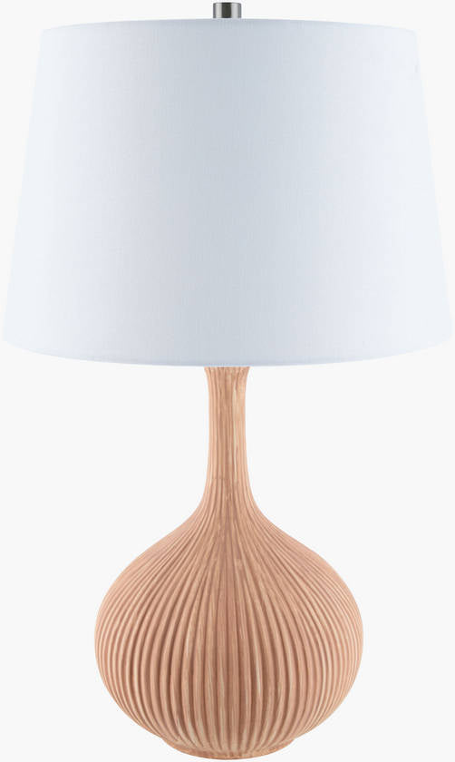 Jennise Cottage Blush Table Lamp