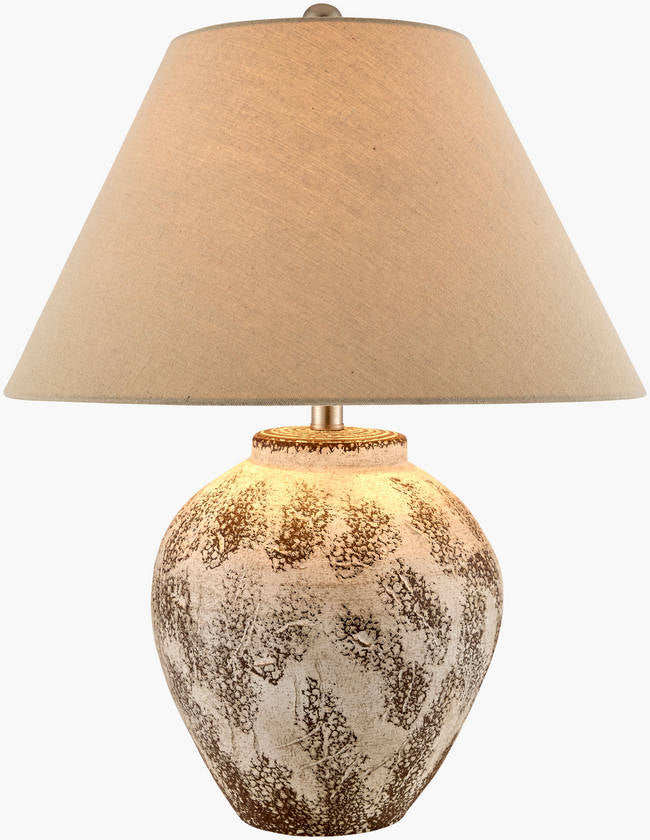 Jaren Traditional Brown Table Lamp