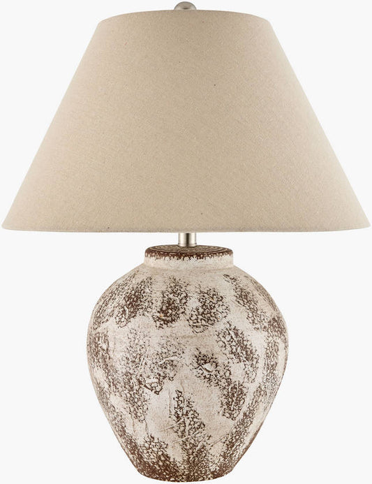 Jaren Traditional Brown Table Lamp