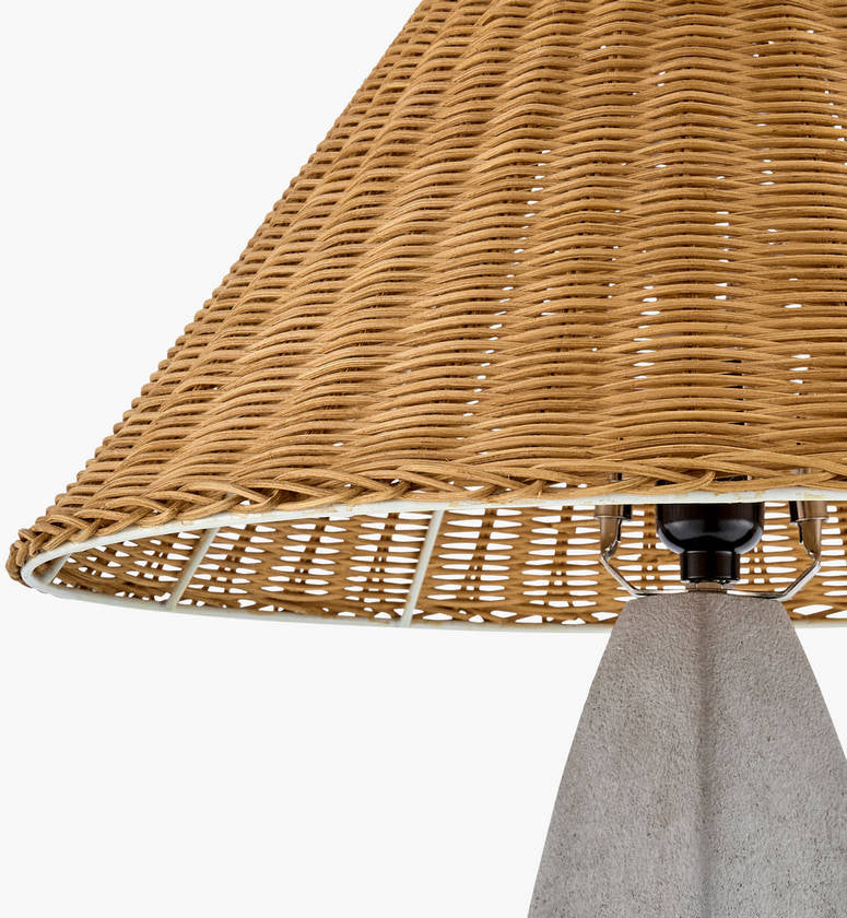 Rodger Traditional Gray Table Lamp