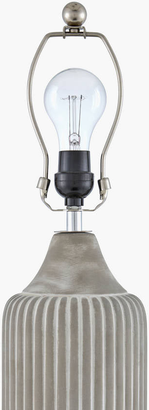 Undra Traditional Gray Table Lamp