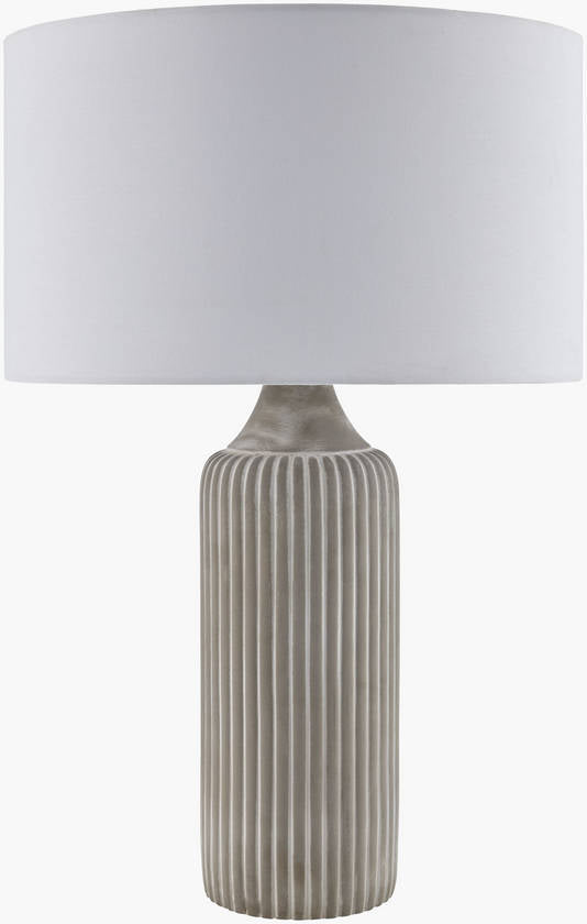 Undra Traditional Gray Table Lamp