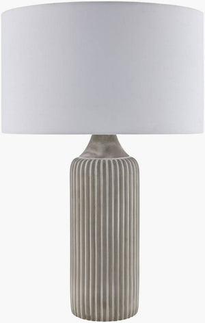 Undra Traditional Gray Table Lamp