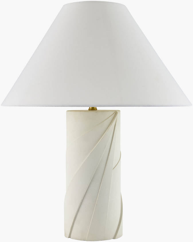 Shekinah Traditional White Table Lamp