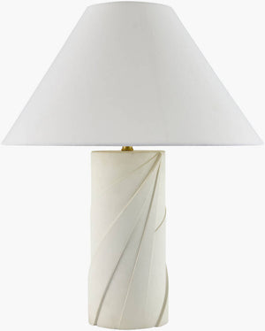 Shekinah Traditional White Table Lamp