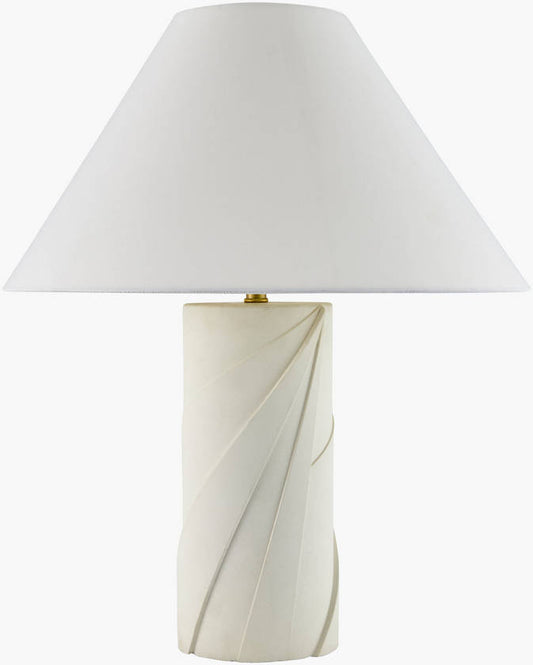 Shekinah Traditional White Table Lamp
