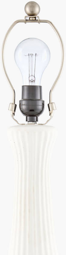 Julina Traditional White Table Lamp