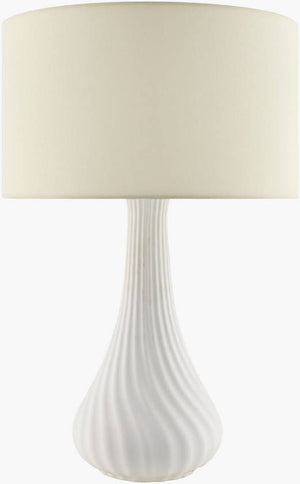 Julina Traditional White Table Lamp