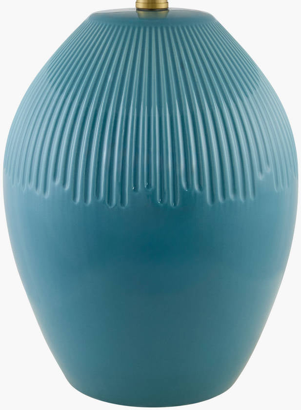 Hammond Modern Aqua Table Lamp