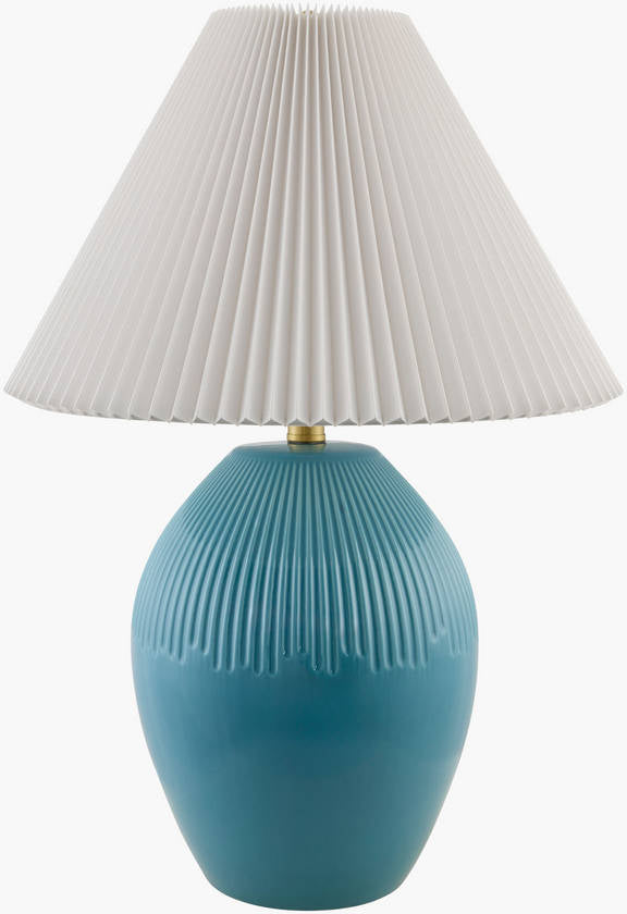 Hammond Modern Aqua Table Lamp