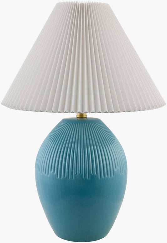 Hammond Modern Aqua Table Lamp
