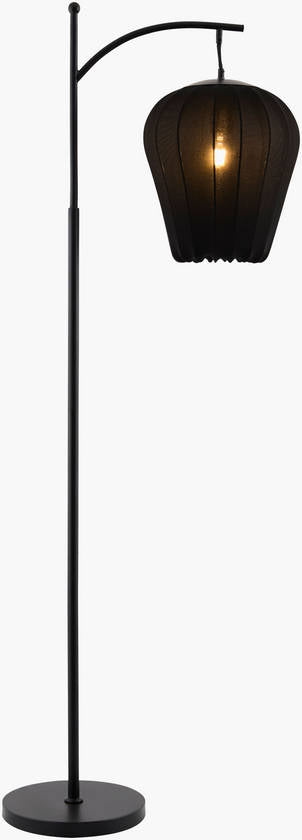 Max Modern Black Floor Lamp