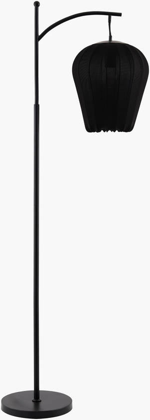 Max Modern Black Floor Lamp