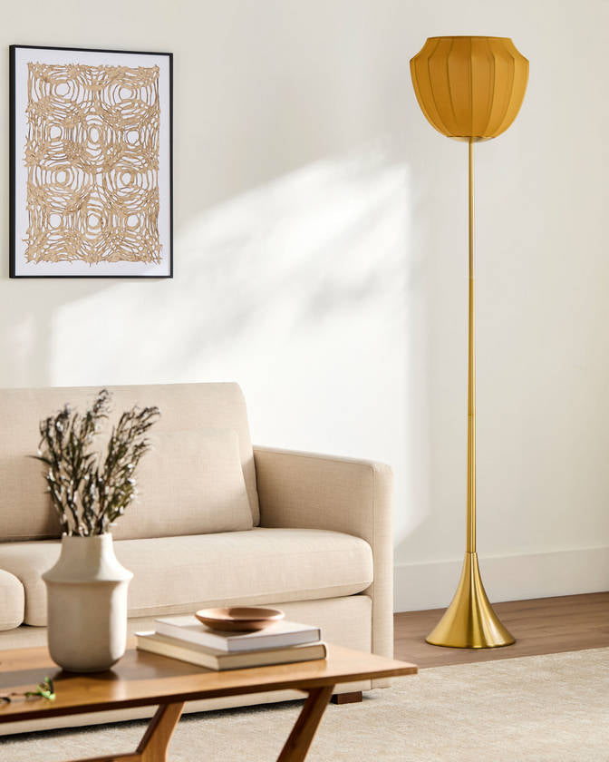 Boone Modern Metallic - Gold Table Lamp