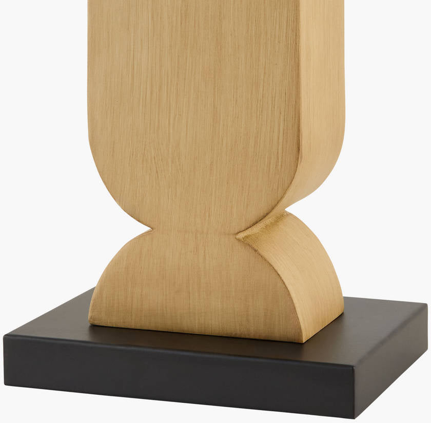 Topaz Traditional Brown Table Lamp