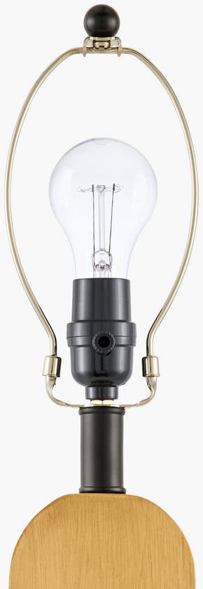 Topaz Traditional Brown Table Lamp