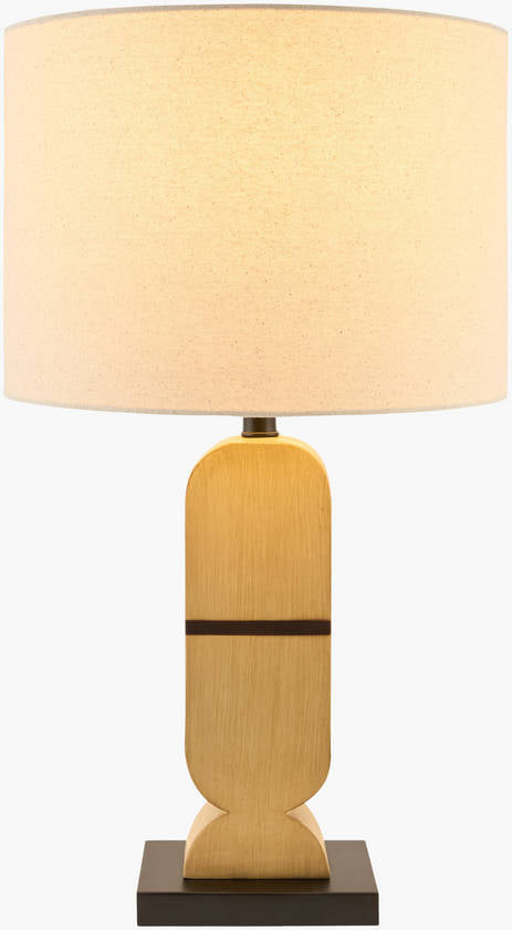 Topaz Traditional Brown Table Lamp