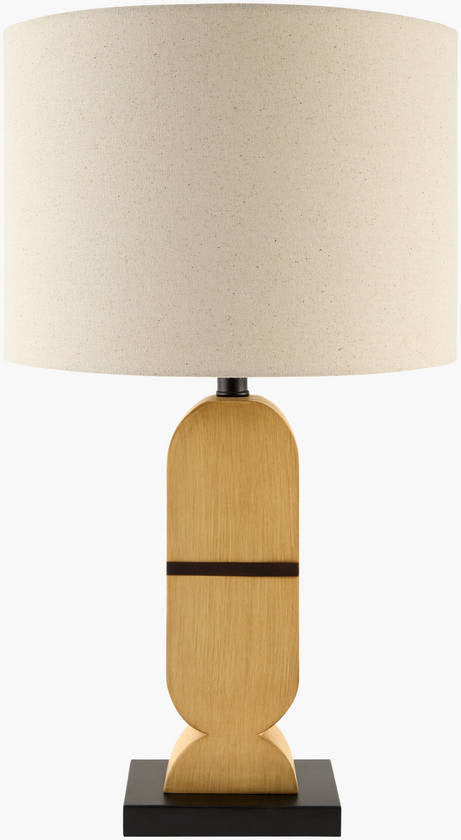 Topaz Traditional Brown Table Lamp