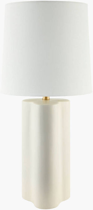 Breena Modern White Table Lamp