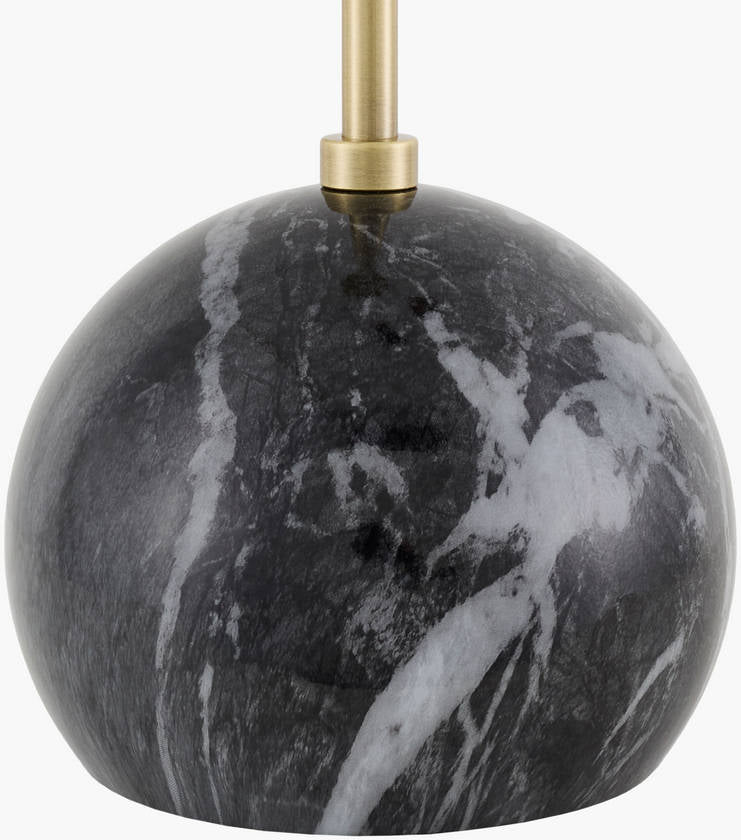 Rosy Rustic Black Table Lamp