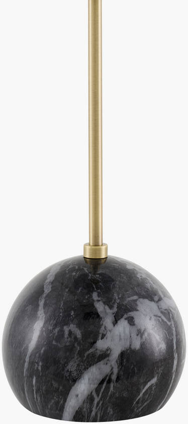 Rosy Rustic Black Table Lamp