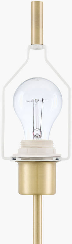 Rosy Rustic Black Table Lamp