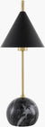 Rosy Rustic Black Table Lamp