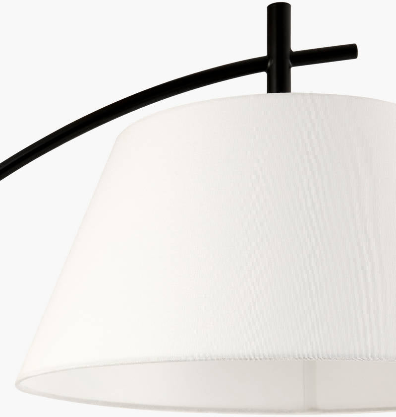 Bryne Traditional Black Floor Lamp