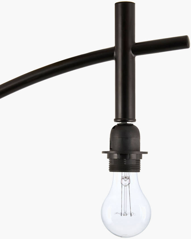 Bryne Traditional Black Floor Lamp