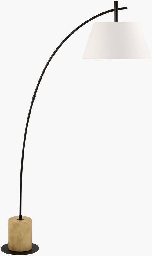 Bryne Traditional Black Floor Lamp