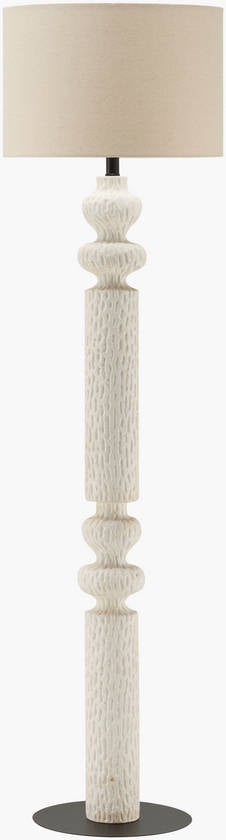 Ayisha Global White Floor Lamp