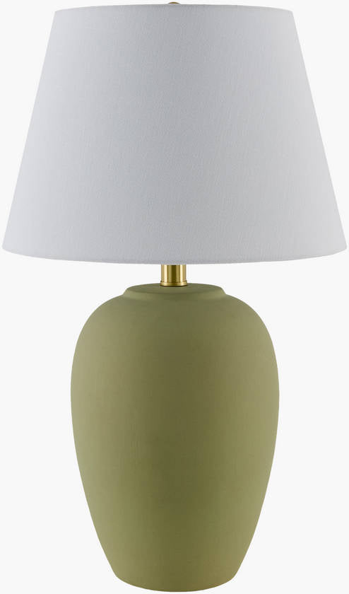Rayfield Traditional Green Table Lamp