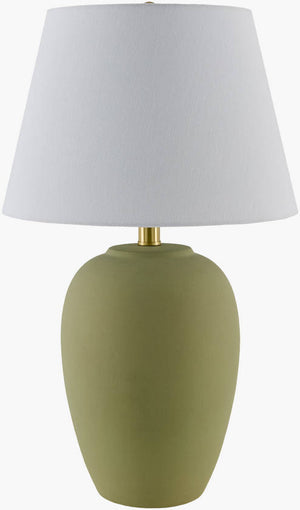 Rayfield Traditional Green Table Lamp