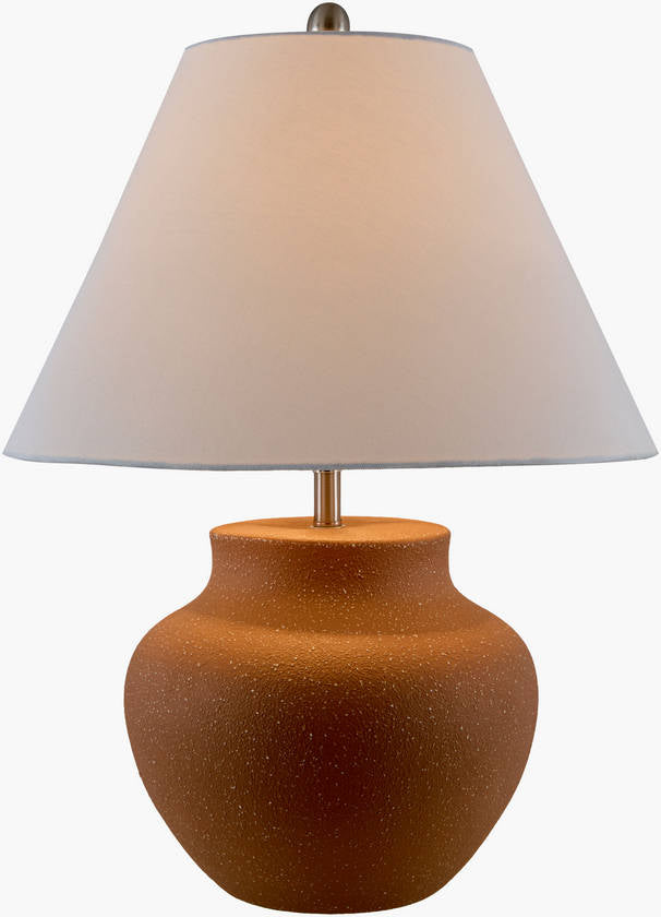 Niesha Traditional Brick Table Lamp