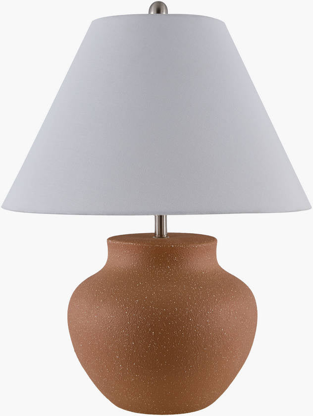 Niesha Traditional Brick Table Lamp