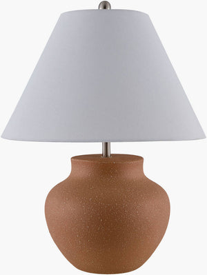 Niesha Traditional Brick Table Lamp
