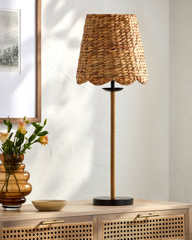 Jerimiah Traditional Brown Table Lamp