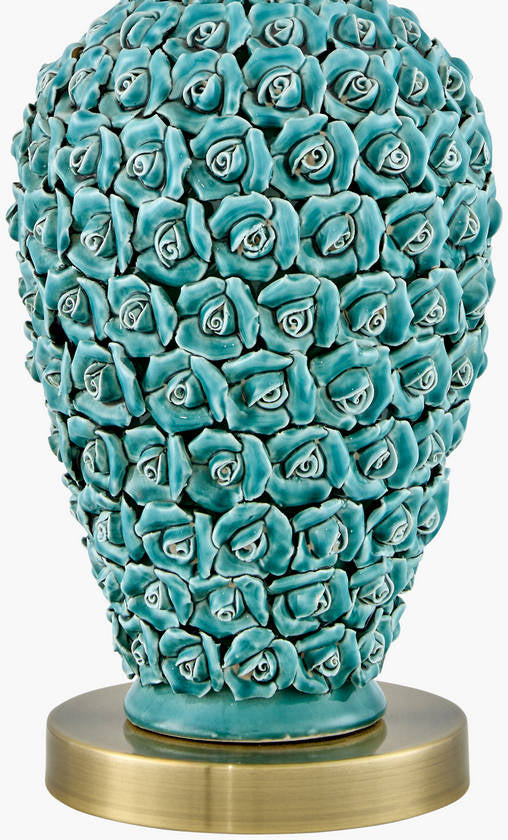 Dalina Traditional Green Table Lamp