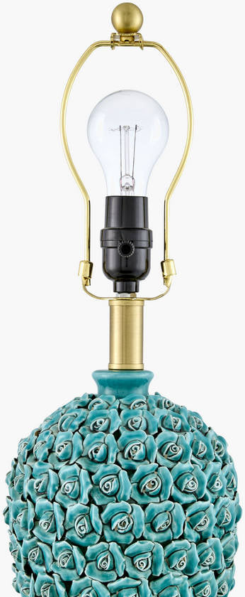 Dalina Traditional Green Table Lamp