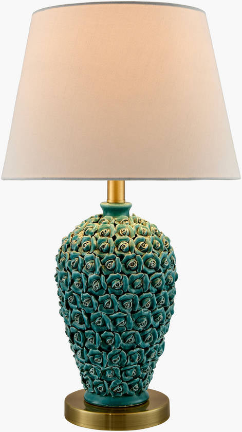 Dalina Traditional Green Table Lamp