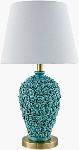 Dalina Traditional Green Table Lamp