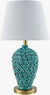 Dalina Traditional Green Table Lamp